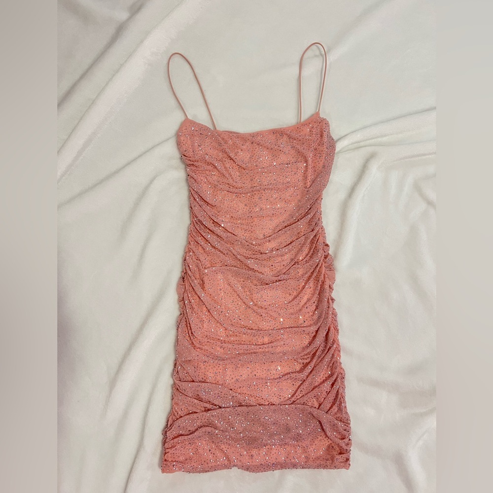 Oh Polly “In The Spotlight” Mini Dress